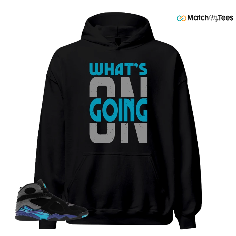 NIKE AIR JORDAN 8 AQUA SNEAKER Matching Tees hoodie