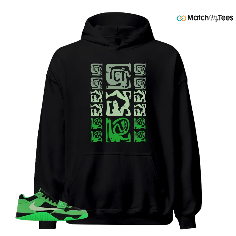 NIKE AIR JORDAN JUMPMAN JACK TR GREEN SPARK SNEAKER Matching Tees hoodie