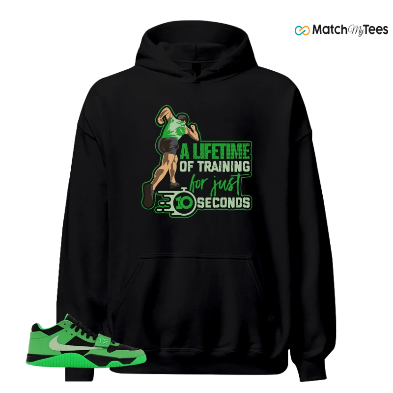 NIKE AIR JORDAN JUMPMAN JACK TR GREEN SPARK SNEAKER Matching Tees hoodie