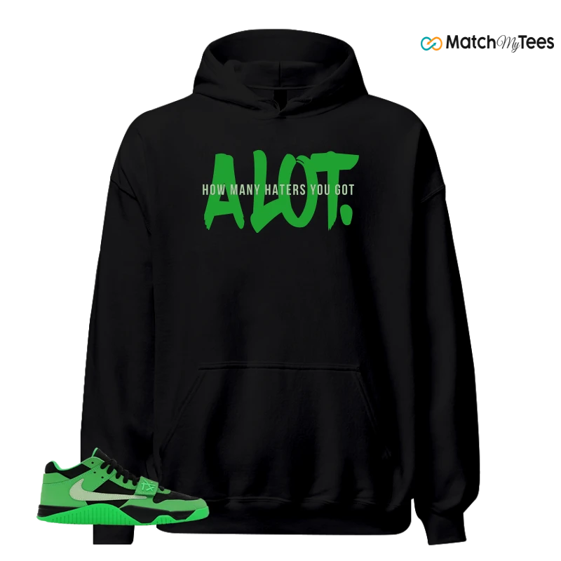 NIKE AIR JORDAN JUMPMAN JACK TR GREEN SPARK SNEAKER Matching Tees hoodie