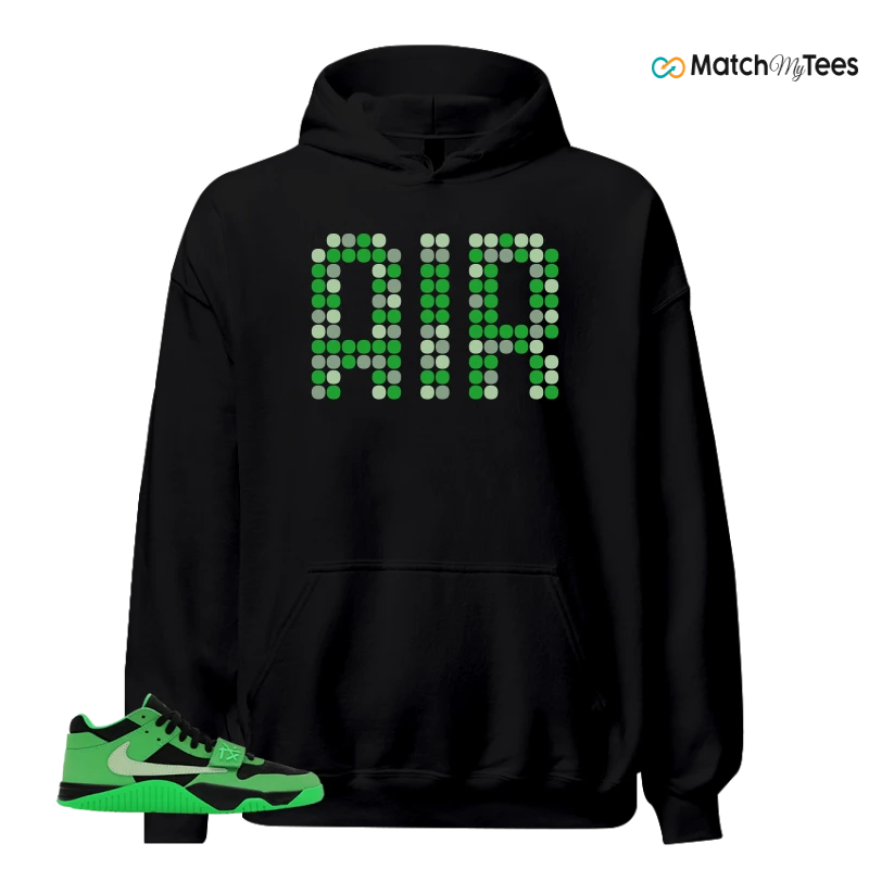 NIKE AIR JORDAN JUMPMAN JACK TR GREEN SPARK SNEAKER Matching Tees hoodie