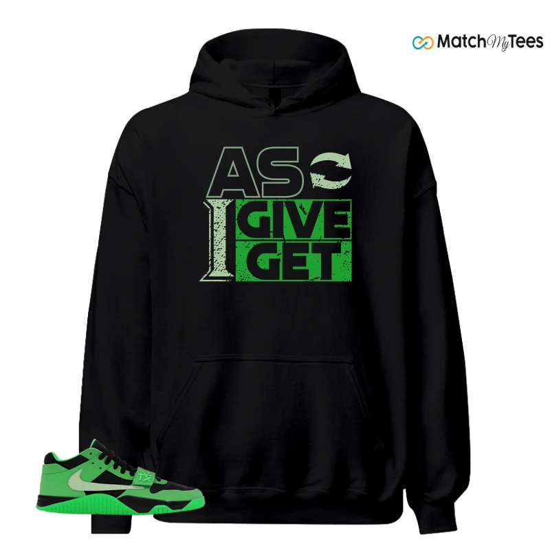 NIKE AIR JORDAN JUMPMAN JACK TR GREEN SPARK SNEAKER Matching Tees hoodie