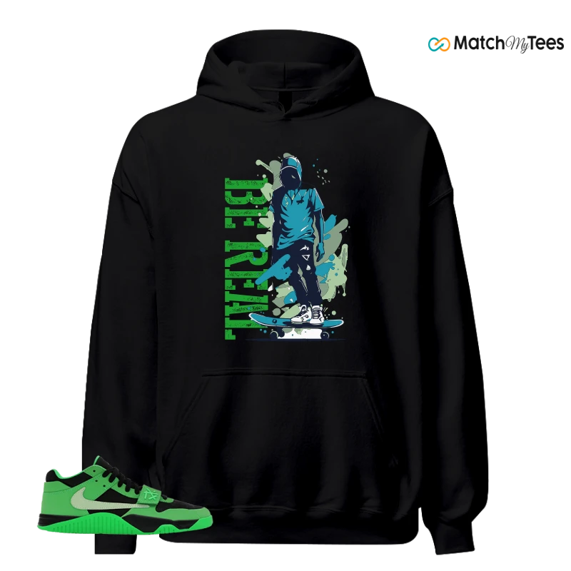 NIKE AIR JORDAN JUMPMAN JACK TR GREEN SPARK SNEAKER Matching Tees hoodie