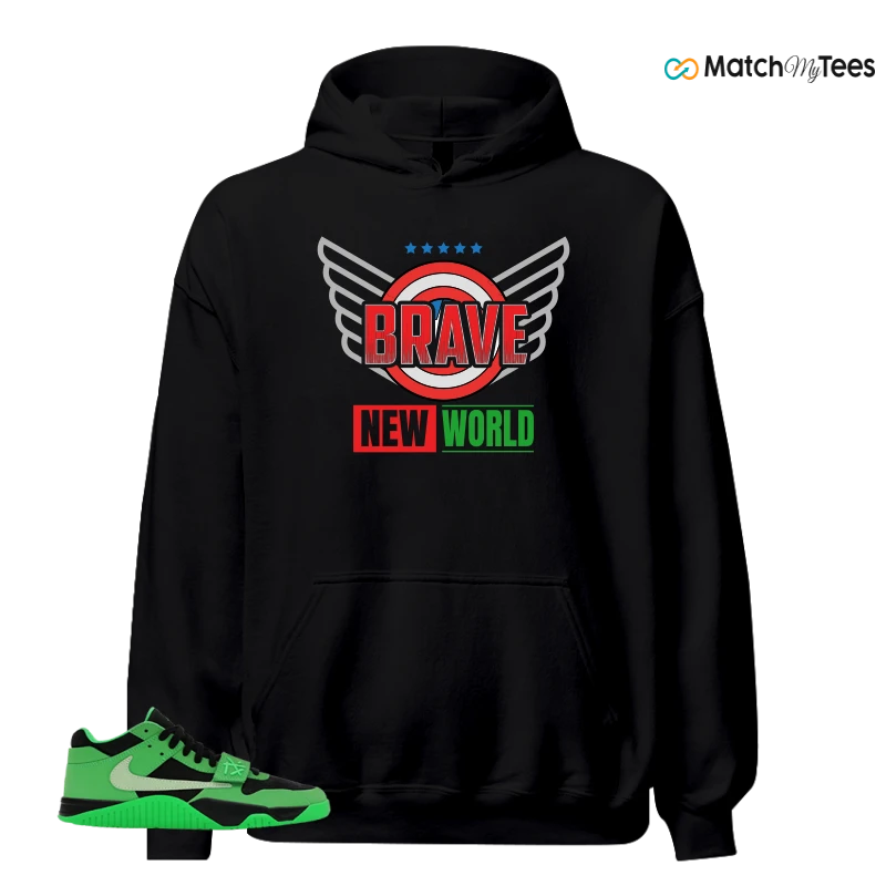NIKE AIR JORDAN JUMPMAN JACK TR GREEN SPARK SNEAKER Matching Tees hoodie