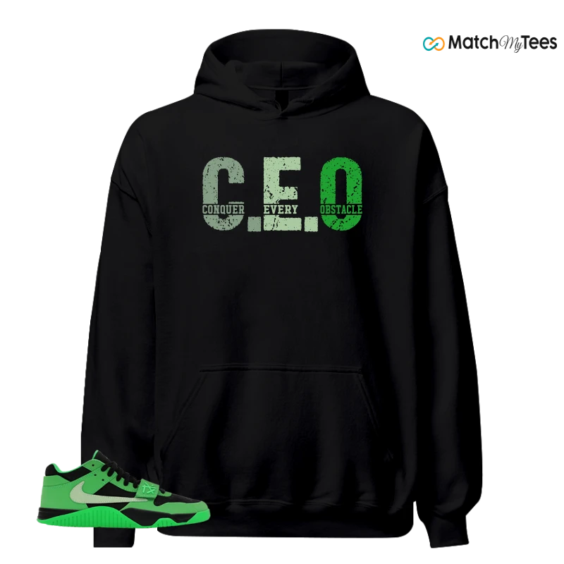 NIKE AIR JORDAN JUMPMAN JACK TR GREEN SPARK SNEAKER Matching Tees hoodie