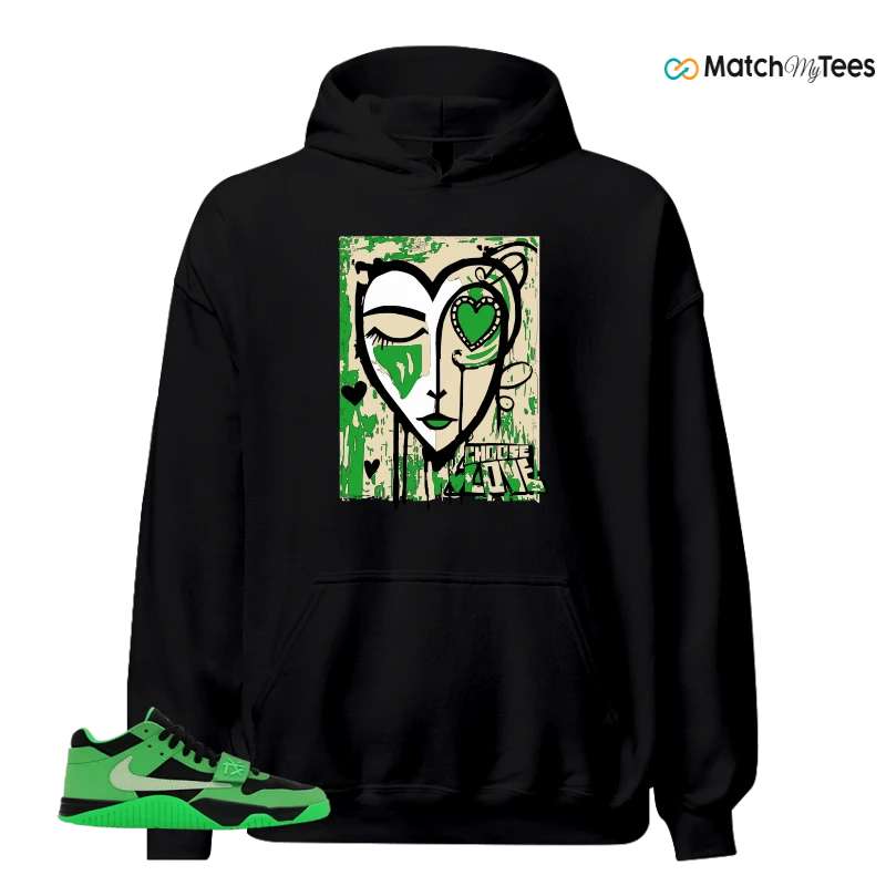NIKE AIR JORDAN JUMPMAN JACK TR GREEN SPARK SNEAKER Matching Tees hoodie