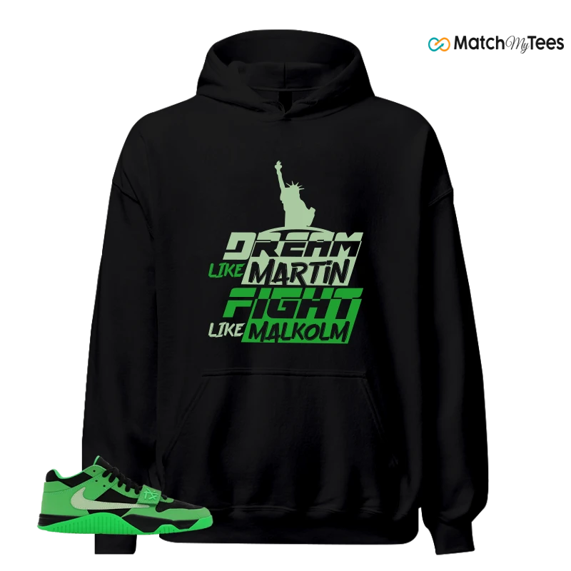 NIKE AIR JORDAN JUMPMAN JACK TR GREEN SPARK SNEAKER Matching Tees hoodie