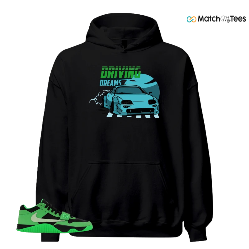 NIKE AIR JORDAN JUMPMAN JACK TR GREEN SPARK SNEAKER Matching Tees hoodie