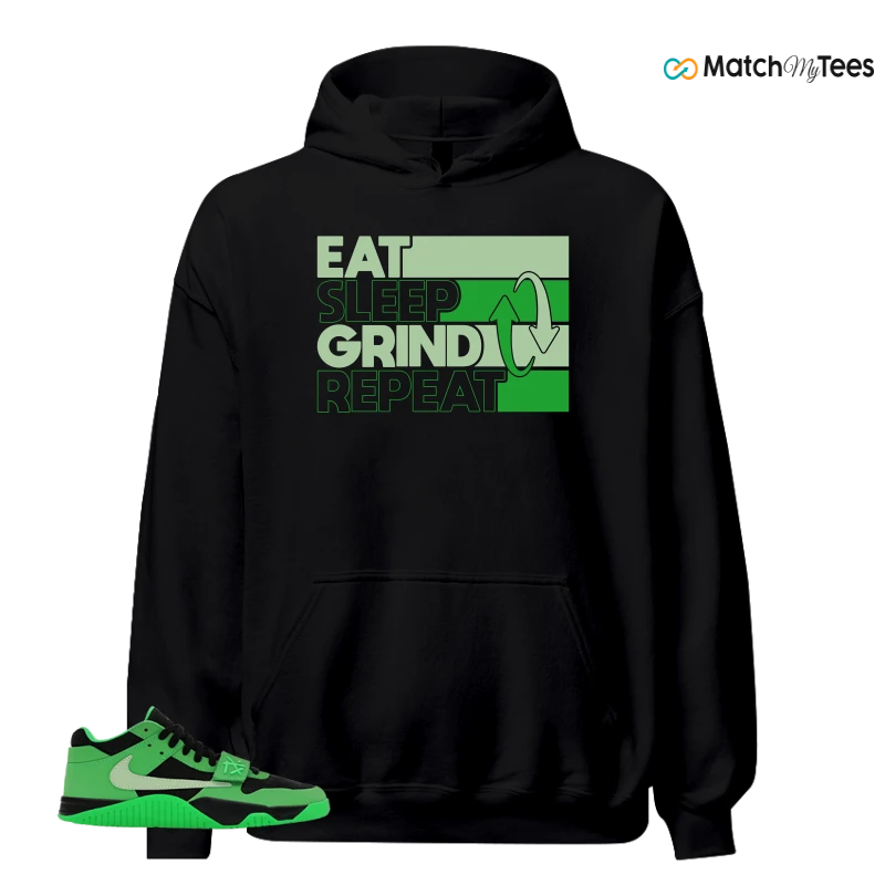 NIKE AIR JORDAN JUMPMAN JACK TR GREEN SPARK SNEAKER Matching Tees hoodie