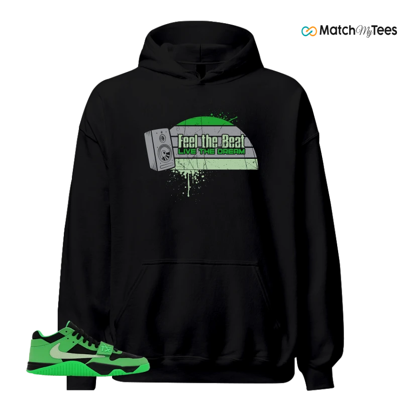 NIKE AIR JORDAN JUMPMAN JACK TR GREEN SPARK SNEAKER Matching Tees hoodie