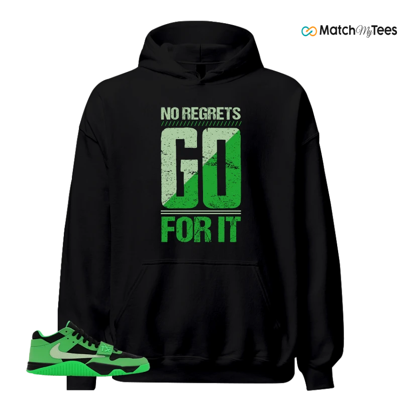 NIKE AIR JORDAN JUMPMAN JACK TR GREEN SPARK SNEAKER Matching Tees hoodie
