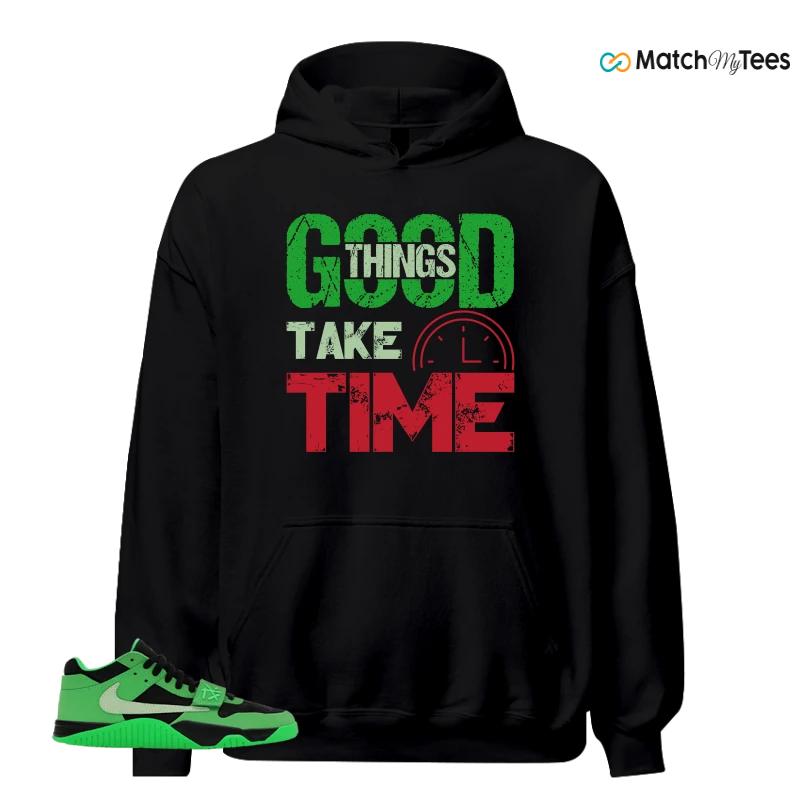NIKE AIR JORDAN JUMPMAN JACK TR GREEN SPARK SNEAKER Matching Tees hoodie