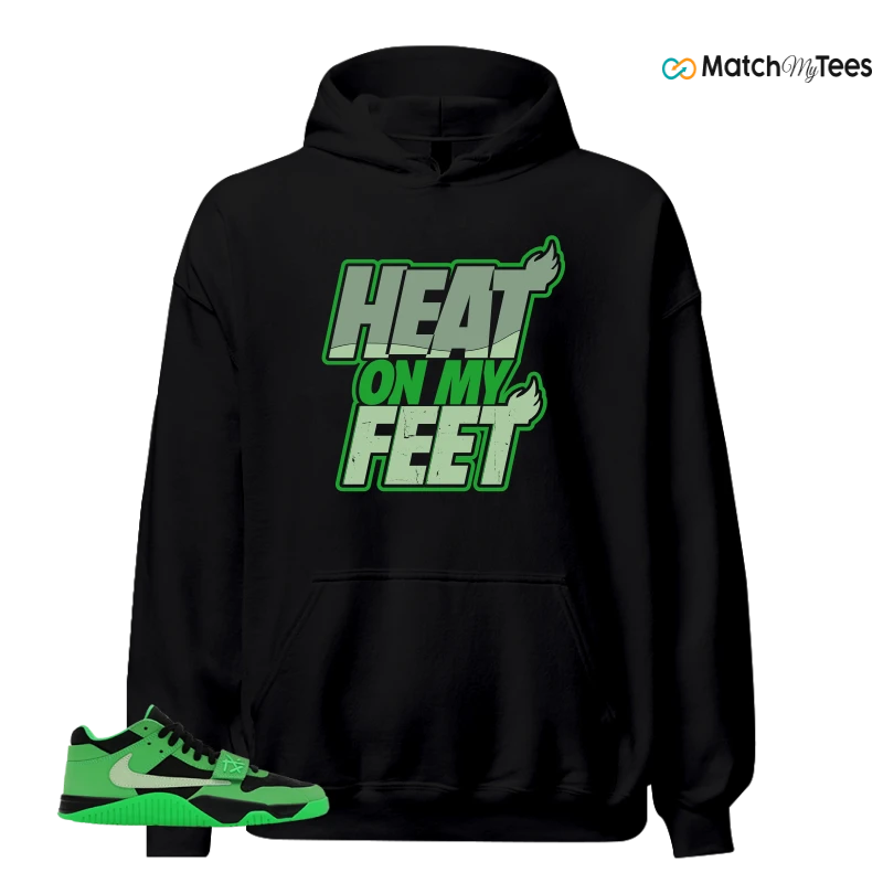 NIKE AIR JORDAN JUMPMAN JACK TR GREEN SPARK SNEAKER Matching Tees hoodie
