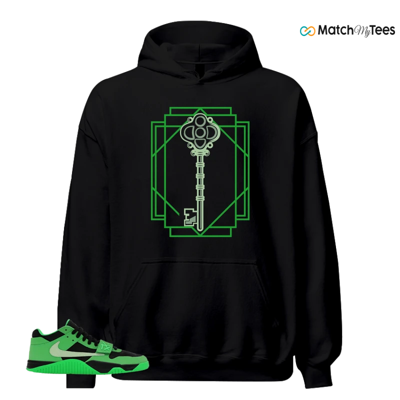 NIKE AIR JORDAN JUMPMAN JACK TR GREEN SPARK SNEAKER Matching Tees hoodie