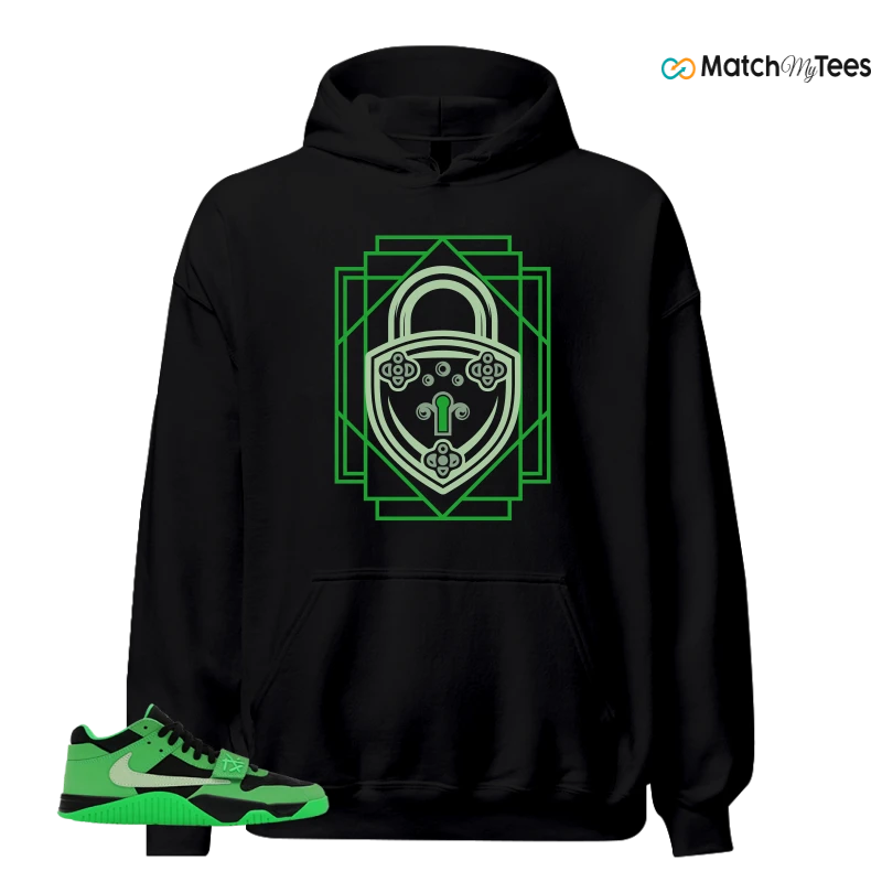 NIKE AIR JORDAN JUMPMAN JACK TR GREEN SPARK SNEAKER Matching Tees hoodie