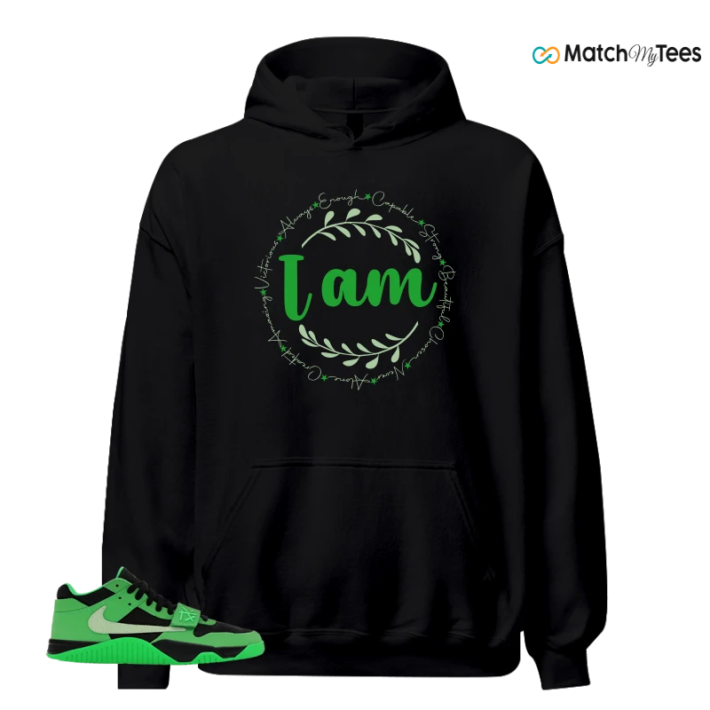 NIKE AIR JORDAN JUMPMAN JACK TR GREEN SPARK SNEAKER Matching Tees hoodie