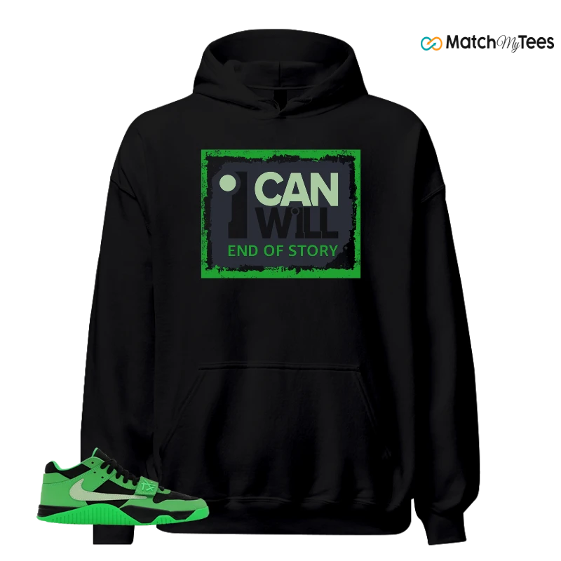 NIKE AIR JORDAN JUMPMAN JACK TR GREEN SPARK SNEAKER Matching Tees hoodie