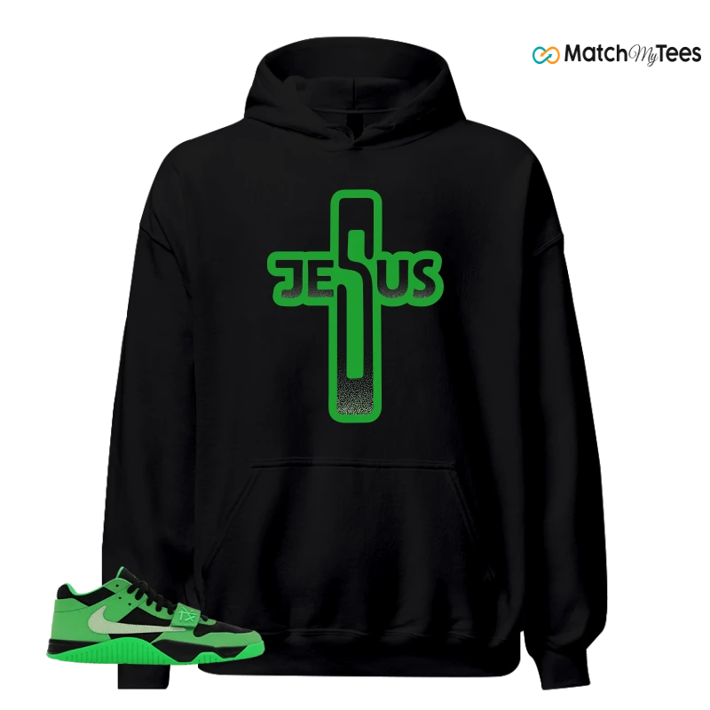 NIKE AIR JORDAN JUMPMAN JACK TR GREEN SPARK SNEAKER Matching Tees hoodie