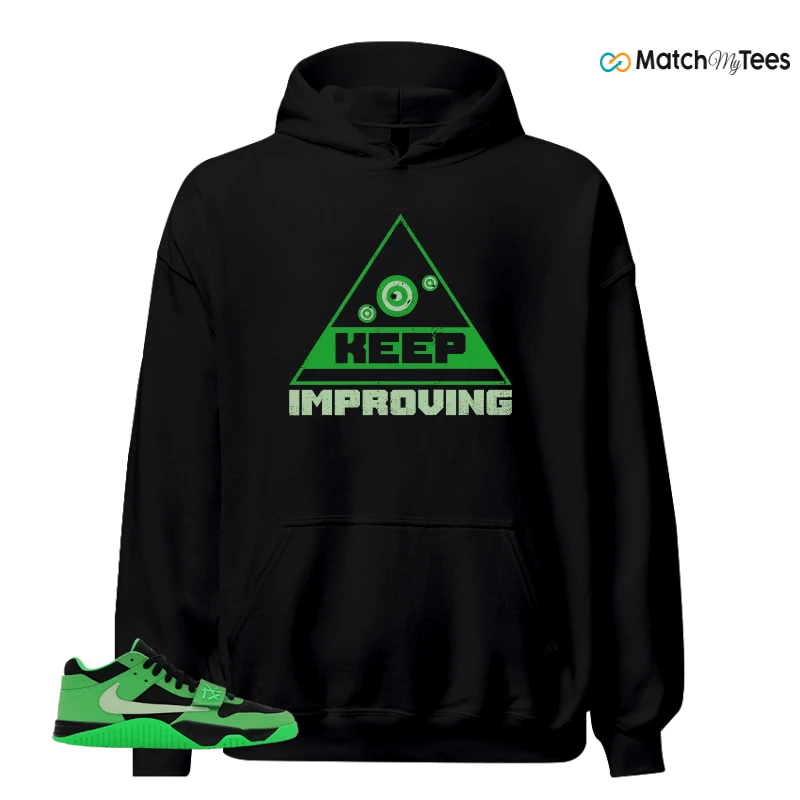 NIKE AIR JORDAN JUMPMAN JACK TR GREEN SPARK SNEAKER Matching Tees hoodie
