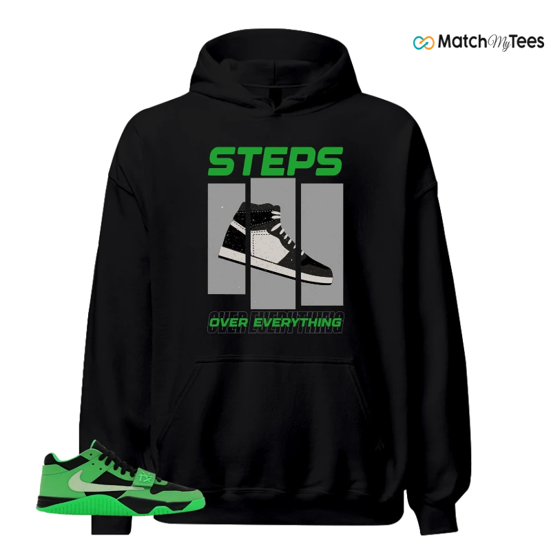 NIKE AIR JORDAN JUMPMAN JACK TR GREEN SPARK SNEAKER Matching Tees hoodie