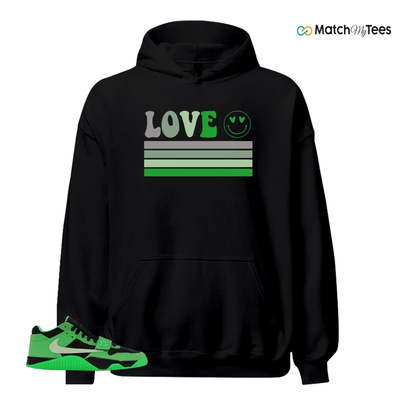 NIKE AIR JORDAN JUMPMAN JACK TR GREEN SPARK SNEAKER Matching Tees hoodie