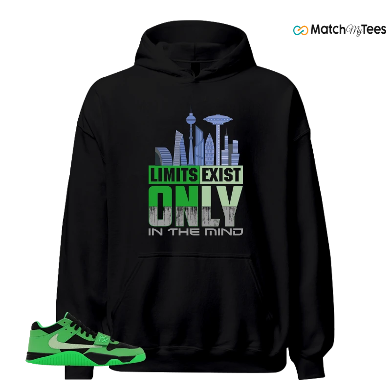 NIKE AIR JORDAN JUMPMAN JACK TR GREEN SPARK SNEAKER Matching Tees hoodie