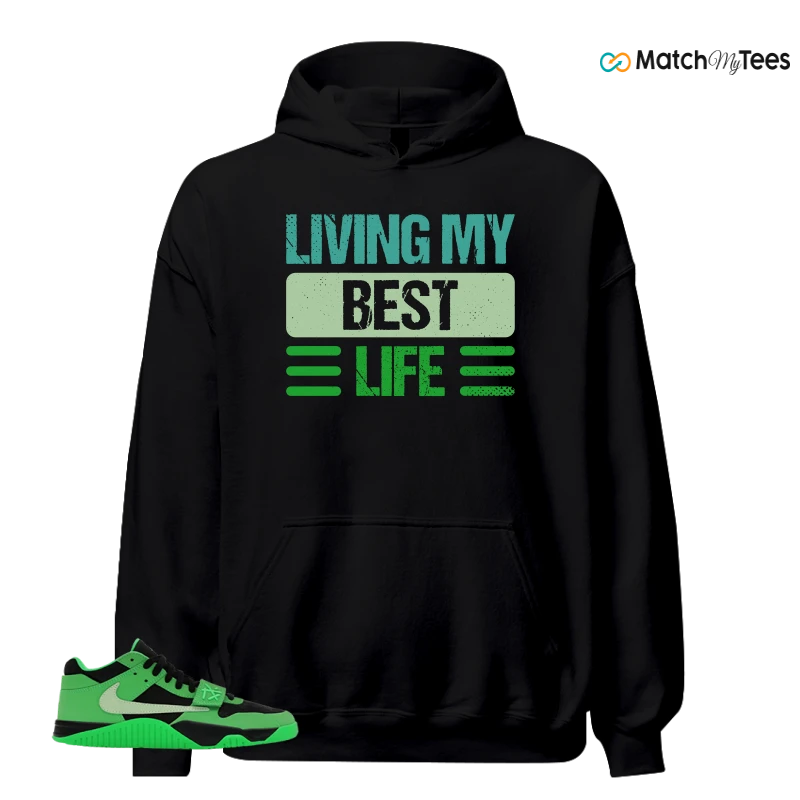 NIKE AIR JORDAN JUMPMAN JACK TR GREEN SPARK SNEAKER Matching Tees hoodie