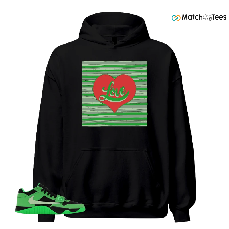 NIKE AIR JORDAN JUMPMAN JACK TR GREEN SPARK SNEAKER Matching Tees hoodie