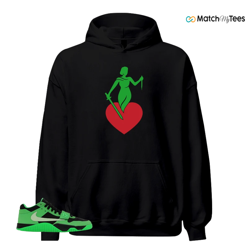 NIKE AIR JORDAN JUMPMAN JACK TR GREEN SPARK SNEAKER Matching Tees hoodie