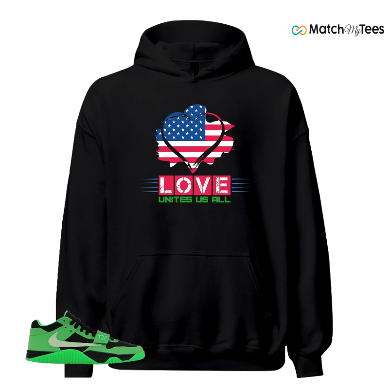 NIKE AIR JORDAN JUMPMAN JACK TR GREEN SPARK SNEAKER Matching Tees hoodie