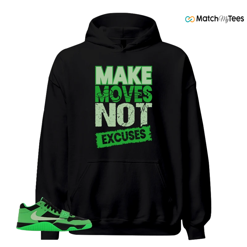 NIKE AIR JORDAN JUMPMAN JACK TR GREEN SPARK SNEAKER/GREEN SPARK/VAPOR GREEN/BLACK matching Hoodie