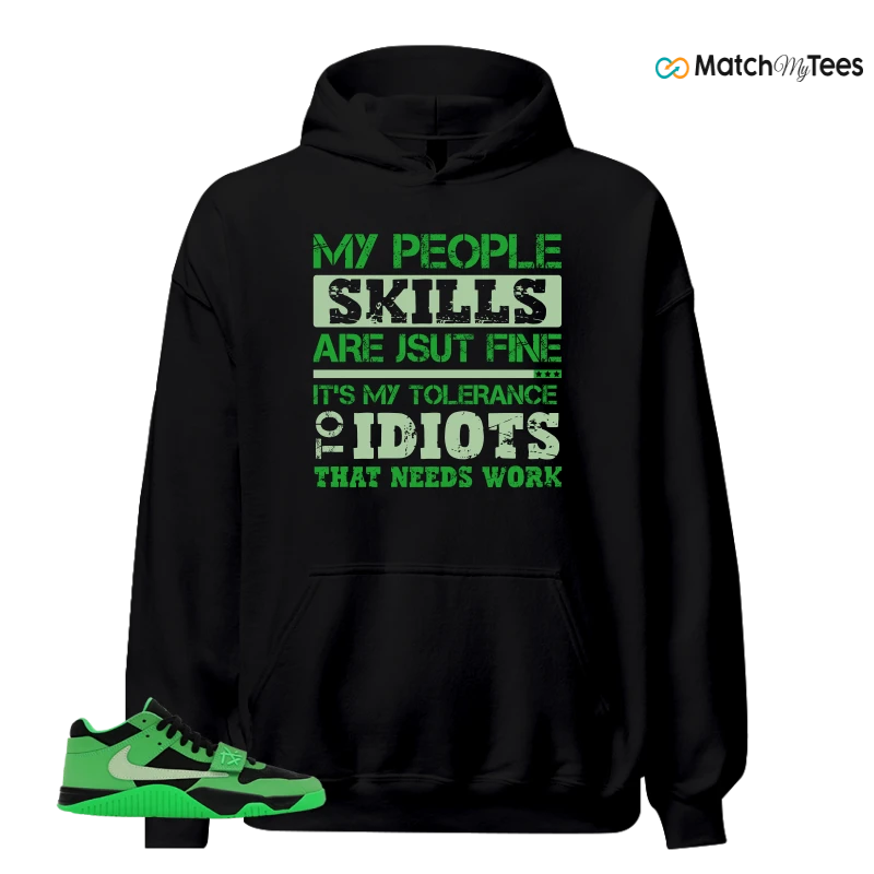 NIKE AIR JORDAN JUMPMAN JACK TR GREEN SPARK SNEAKER Matching Tees hoodie