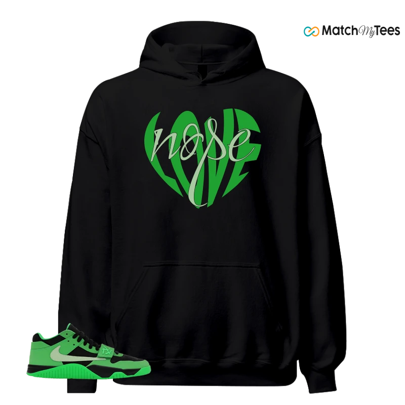 NIKE AIR JORDAN JUMPMAN JACK TR GREEN SPARK SNEAKER Matching Tees hoodie