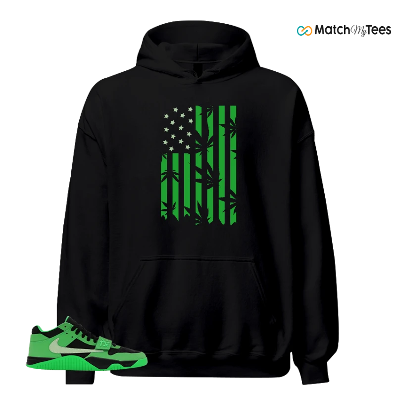 NIKE AIR JORDAN JUMPMAN JACK TR GREEN SPARK SNEAKER Matching Tees hoodie