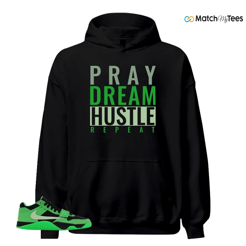 NIKE AIR JORDAN JUMPMAN JACK TR GREEN SPARK SNEAKER Matching Tees hoodie