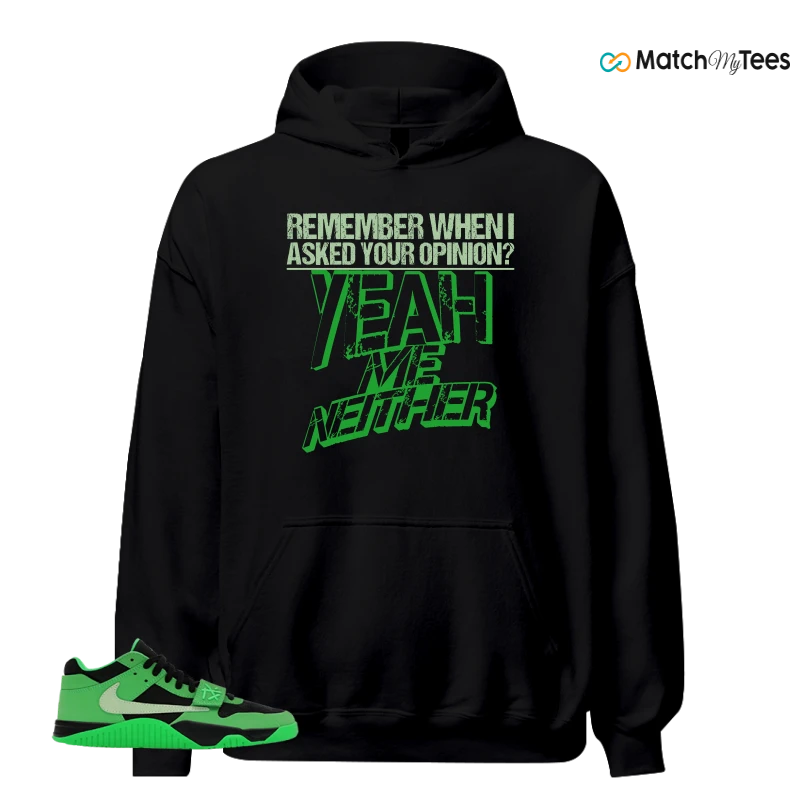 NIKE AIR JORDAN JUMPMAN JACK TR GREEN SPARK SNEAKER Matching Tees hoodie