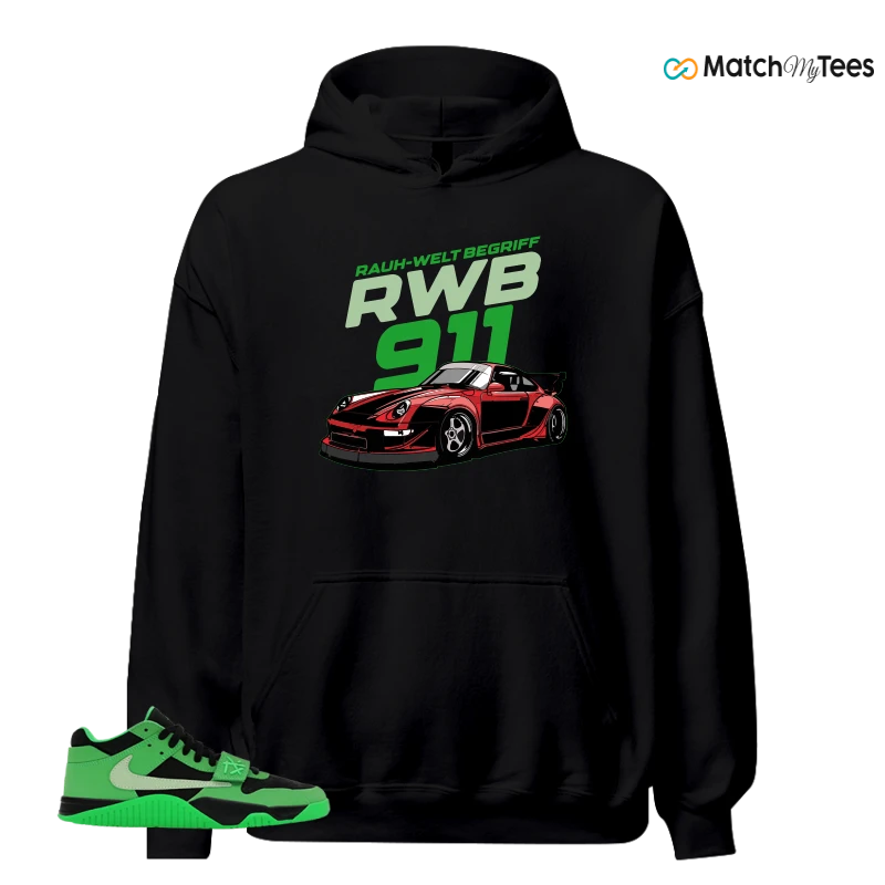 NIKE AIR JORDAN JUMPMAN JACK TR GREEN SPARK SNEAKER Matching Tees hoodie