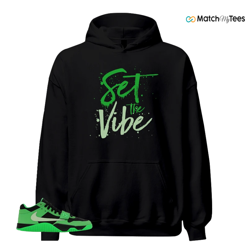 NIKE AIR JORDAN JUMPMAN JACK TR GREEN SPARK SNEAKER Matching Tees hoodie