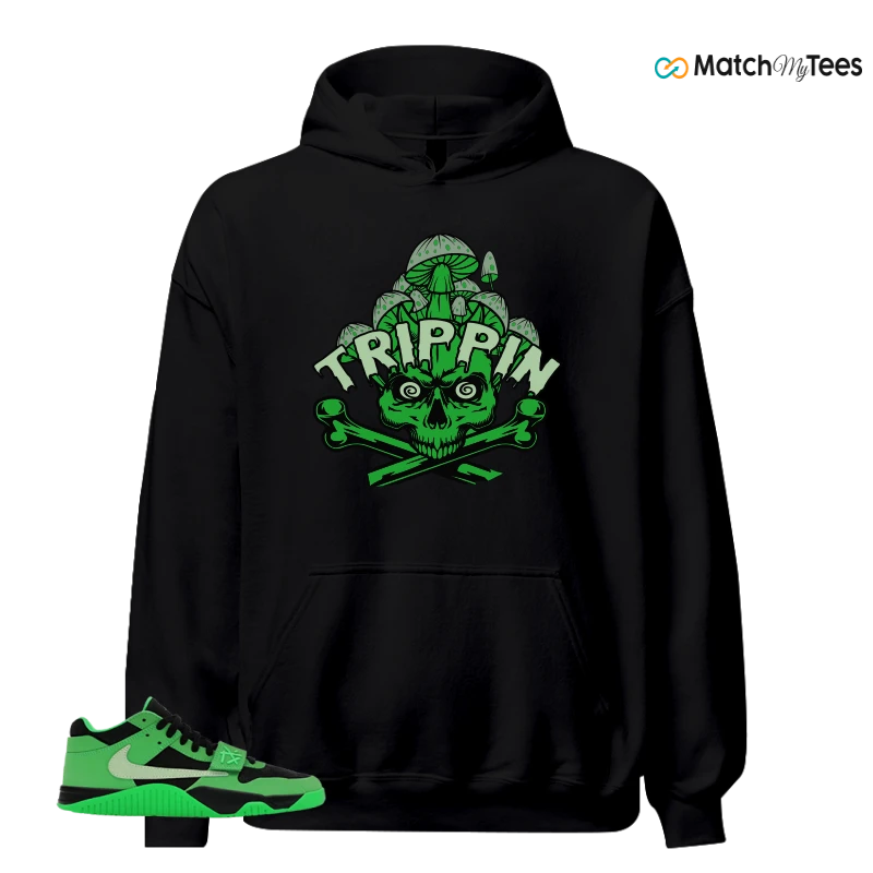 NIKE AIR JORDAN JUMPMAN JACK TR GREEN SPARK SNEAKER Matching Tees hoodie