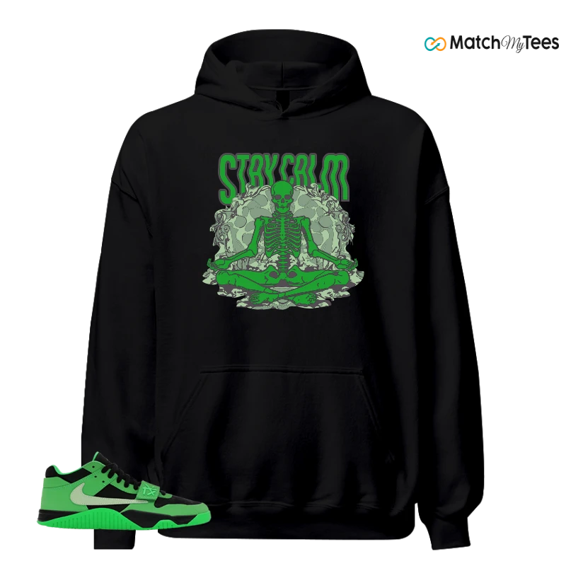 NIKE AIR JORDAN JUMPMAN JACK TR GREEN SPARK SNEAKER Matching Tees hoodie