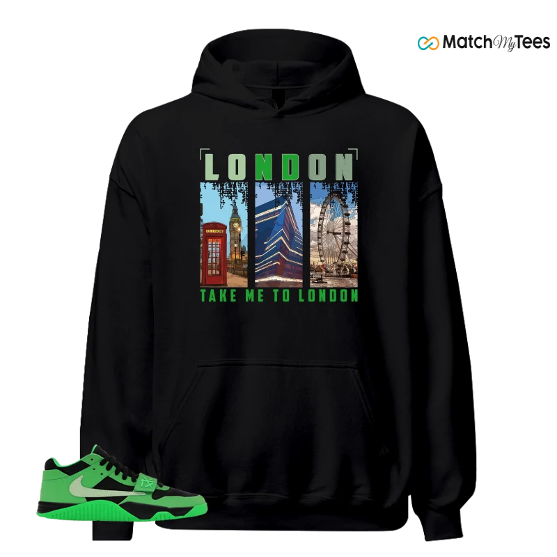NIKE AIR JORDAN JUMPMAN JACK TR GREEN SPARK SNEAKER Matching Tees hoodie