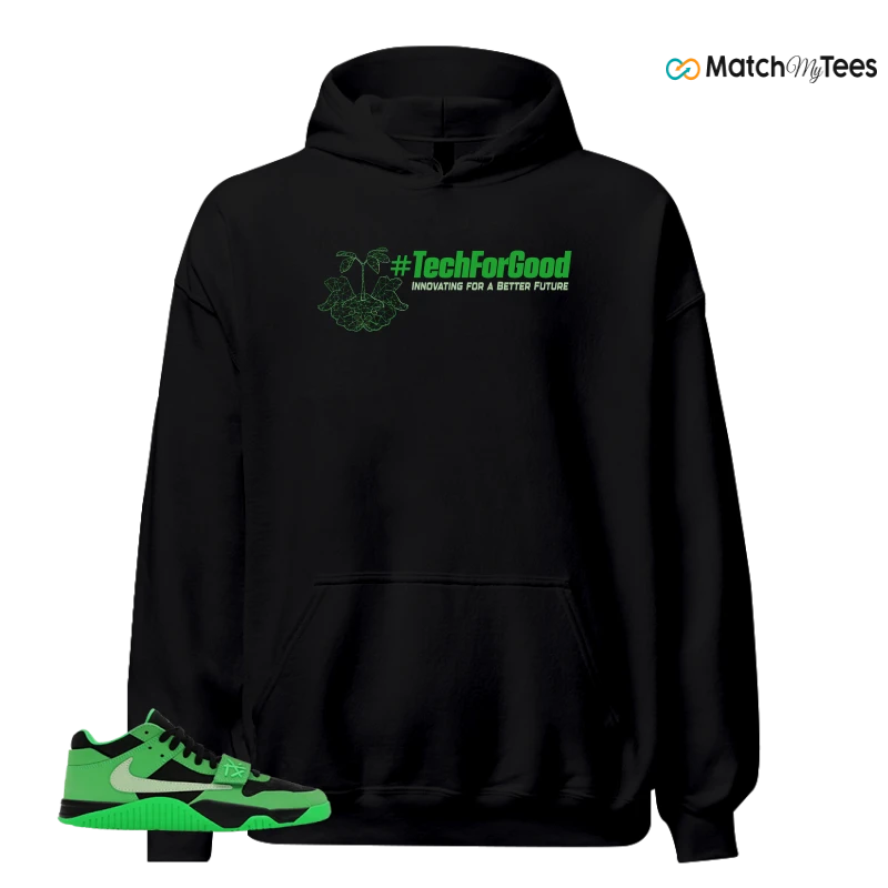NIKE AIR JORDAN JUMPMAN JACK TR GREEN SPARK SNEAKER Matching Tees hoodie