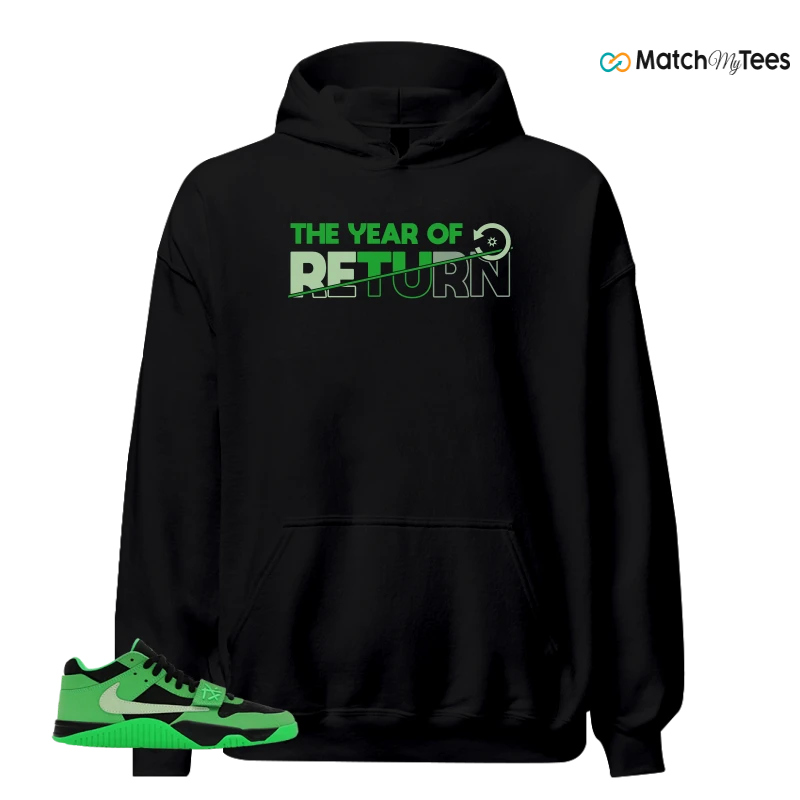NIKE AIR JORDAN JUMPMAN JACK TR GREEN SPARK SNEAKER Matching Tees hoodie