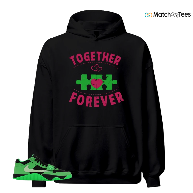 NIKE AIR JORDAN JUMPMAN JACK TR GREEN SPARK SNEAKER Matching Tees hoodie