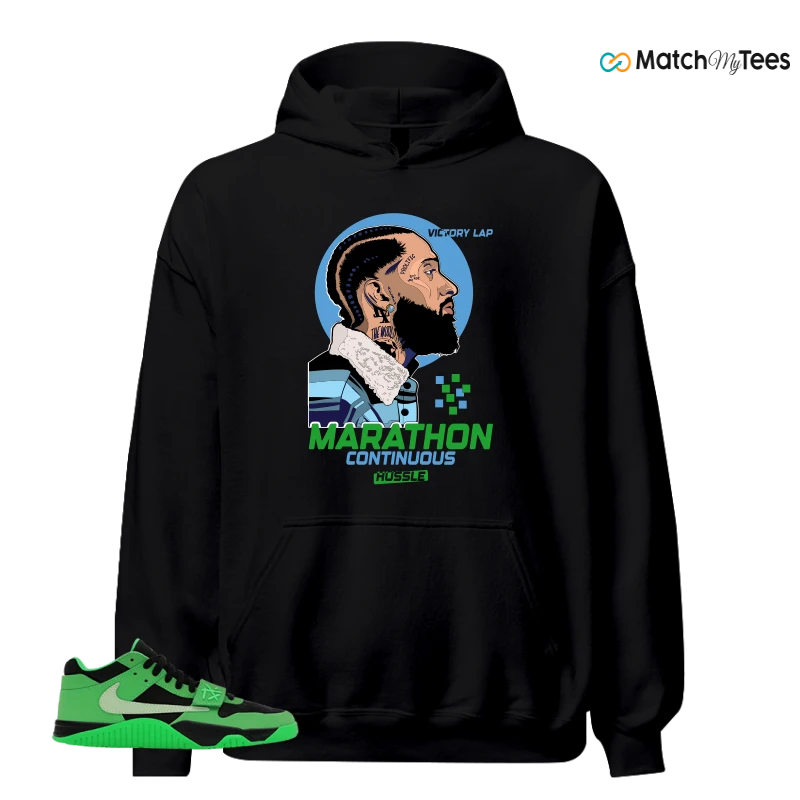 NIKE AIR JORDAN JUMPMAN JACK TR GREEN SPARK SNEAKER Matching Tees hoodie