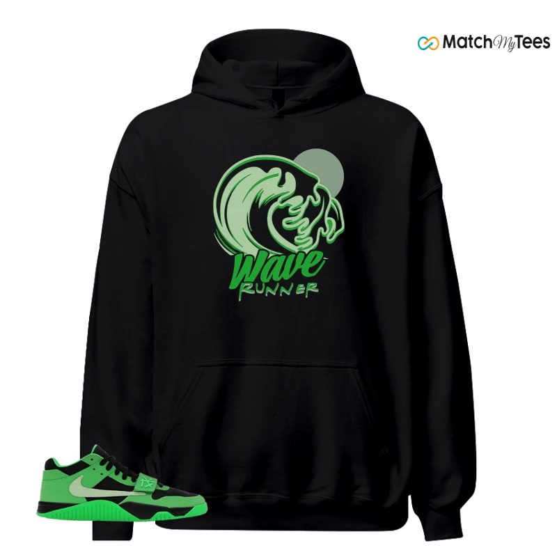 NIKE AIR JORDAN JUMPMAN JACK TR GREEN SPARK SNEAKER Matching Tees hoodie