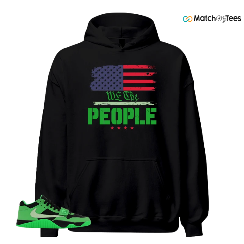 NIKE AIR JORDAN JUMPMAN JACK TR GREEN SPARK SNEAKER Matching Tees hoodie