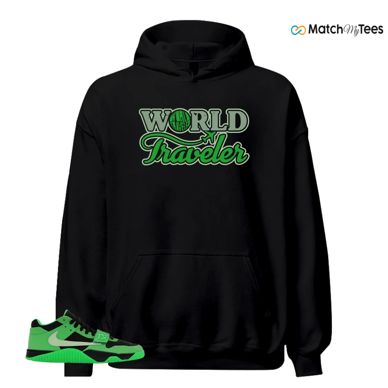 NIKE AIR JORDAN JUMPMAN JACK TR GREEN SPARK SNEAKER Matching Tees hoodie