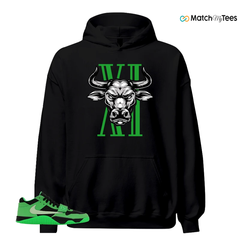 NIKE AIR JORDAN JUMPMAN JACK TR GREEN SPARK SNEAKER Matching Tees hoodie