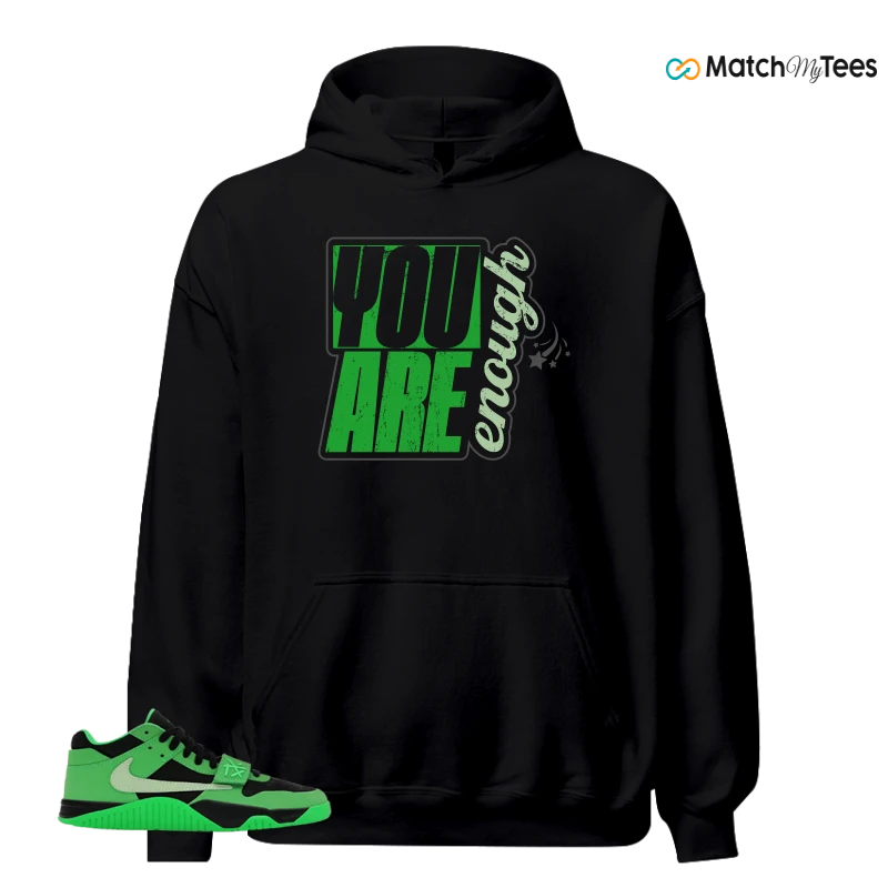 NIKE AIR JORDAN JUMPMAN JACK TR GREEN SPARK SNEAKER Matching Tees hoodie